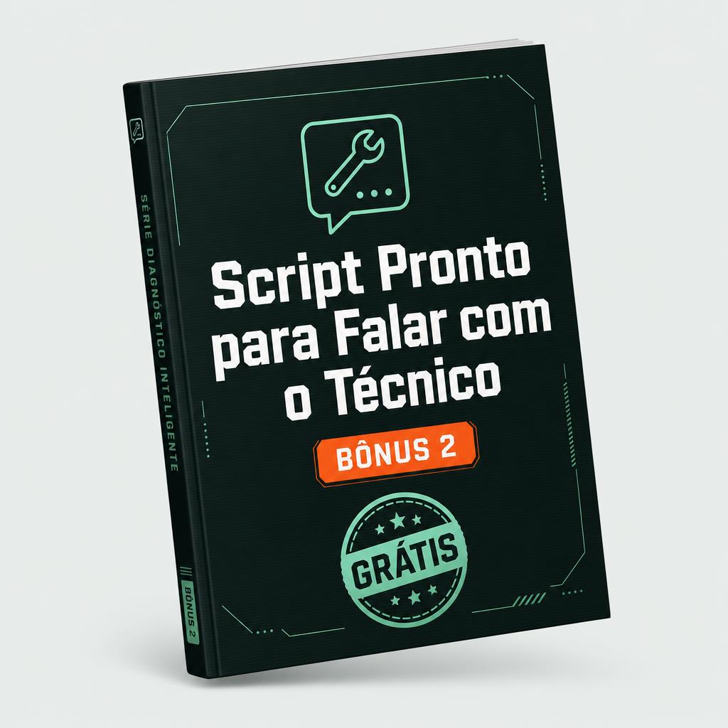 Capa do bônus: Script Pronto para Falar com o Técnico